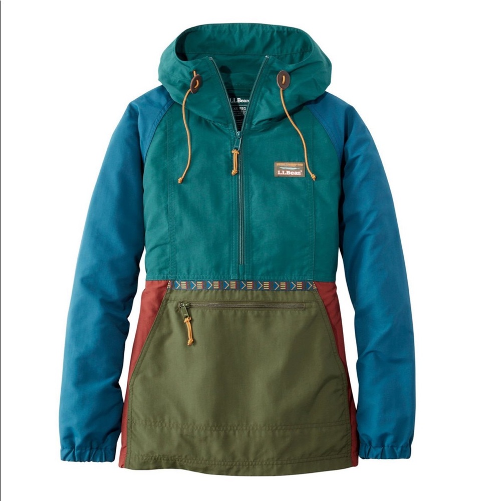 LL bean 
Women's Mountain Classic Anorak, Multi-Color